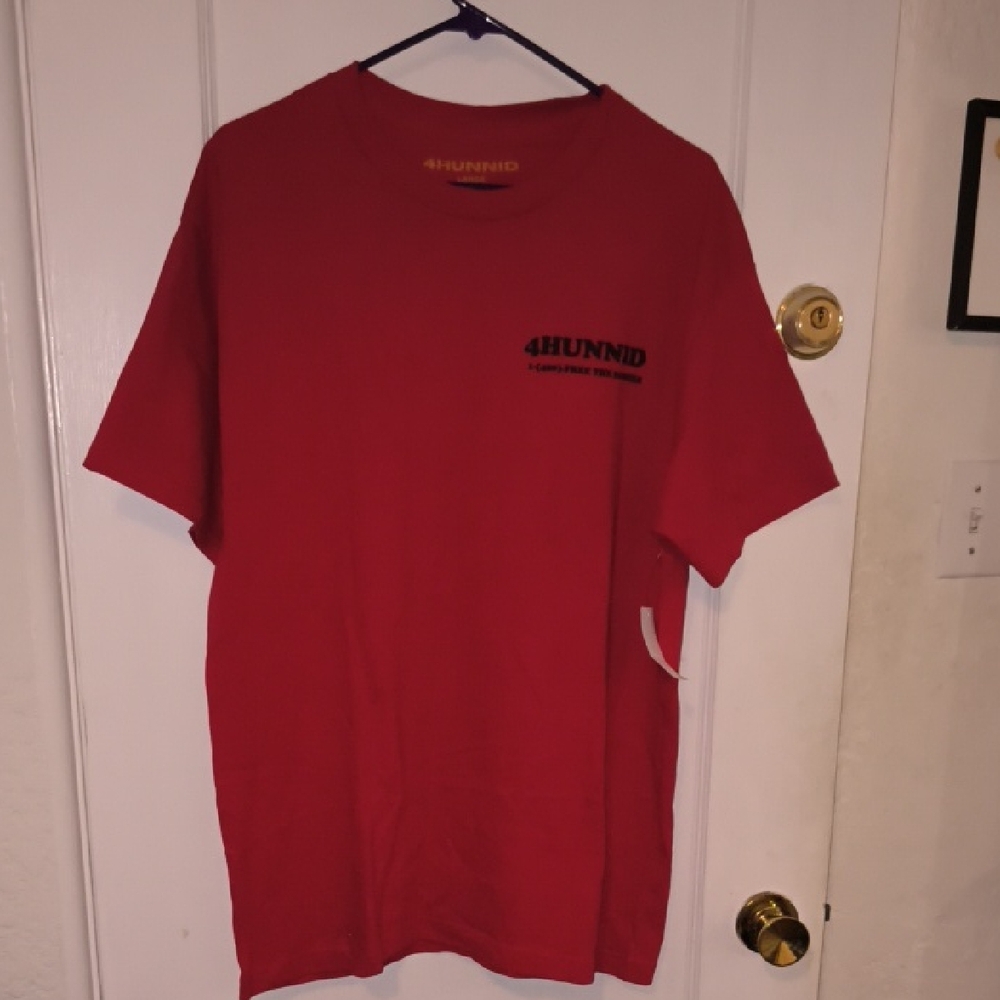 NWT Zumiez | 4Hunnid Red Short Sleeve Tee